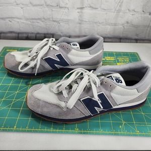 New Balance Gray and Blue Sneakers